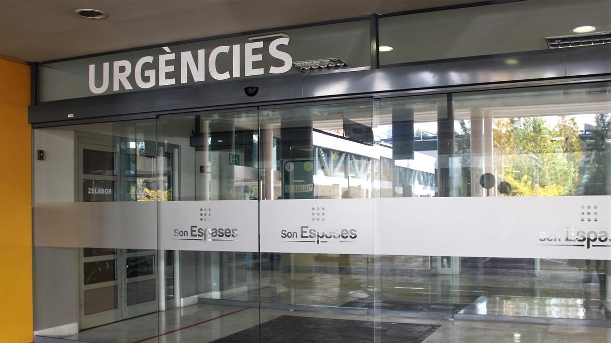 Puerta de Urgencias del Hospital de Son Espases.