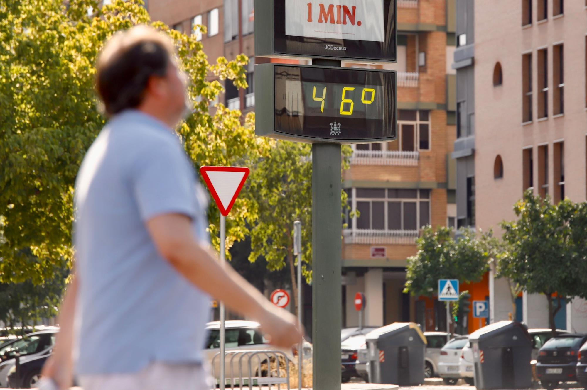 Ola de calor en Córdoba