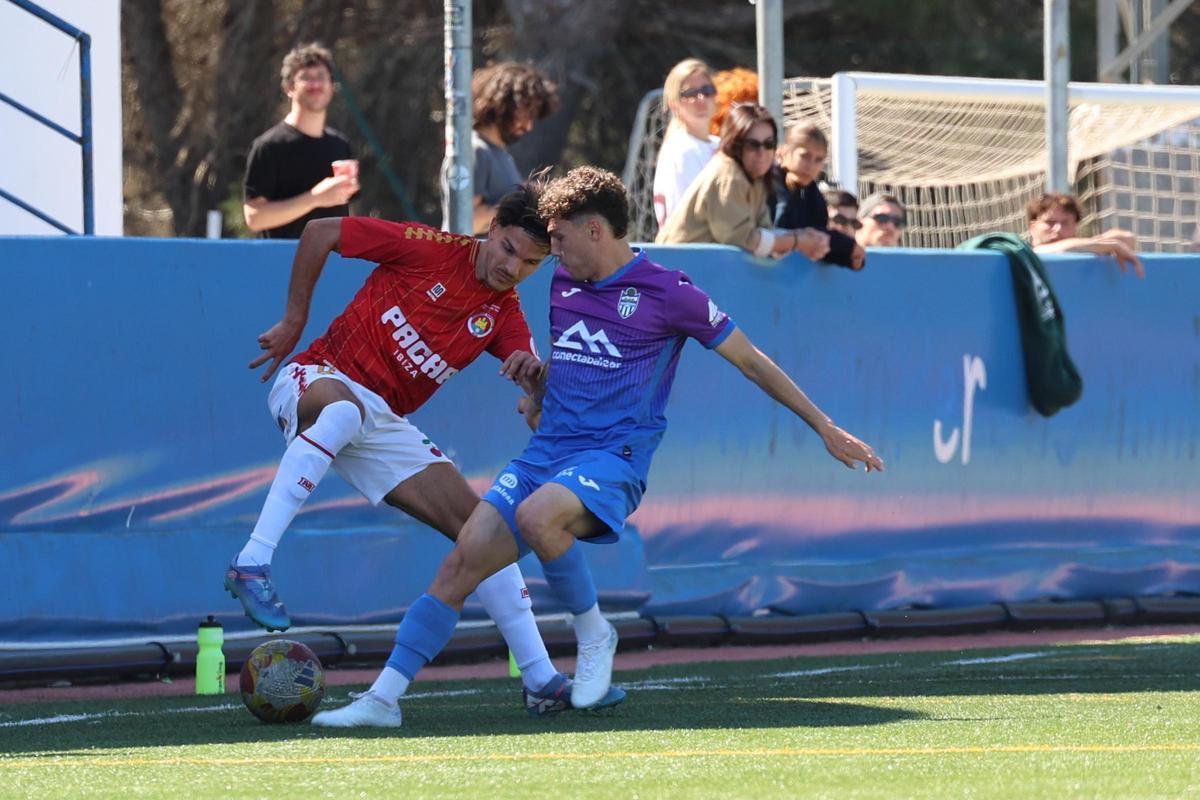 Las imágenes de la derrota de la SD Ibiza ante el Atlético Baleares