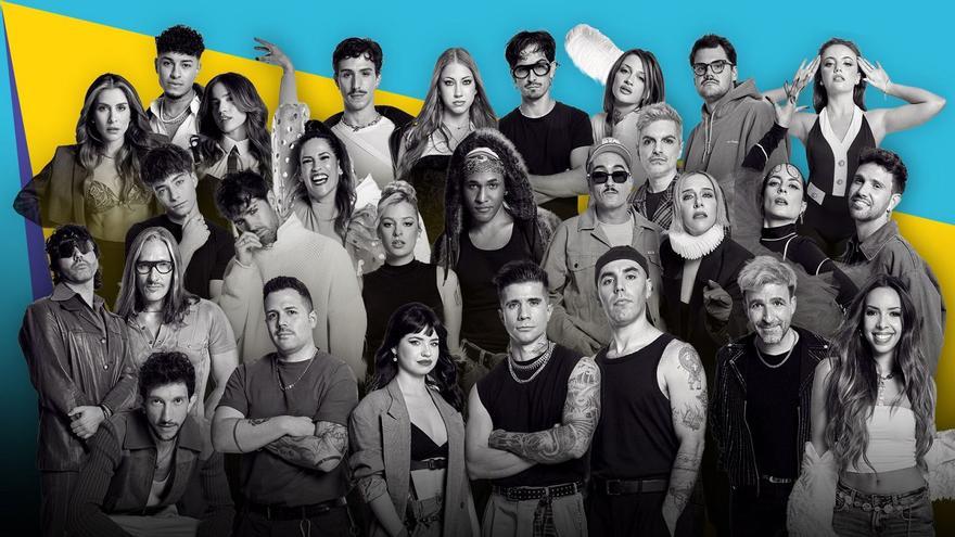 Estos son los artistas que competirán en el Benidorm Fest 2026.