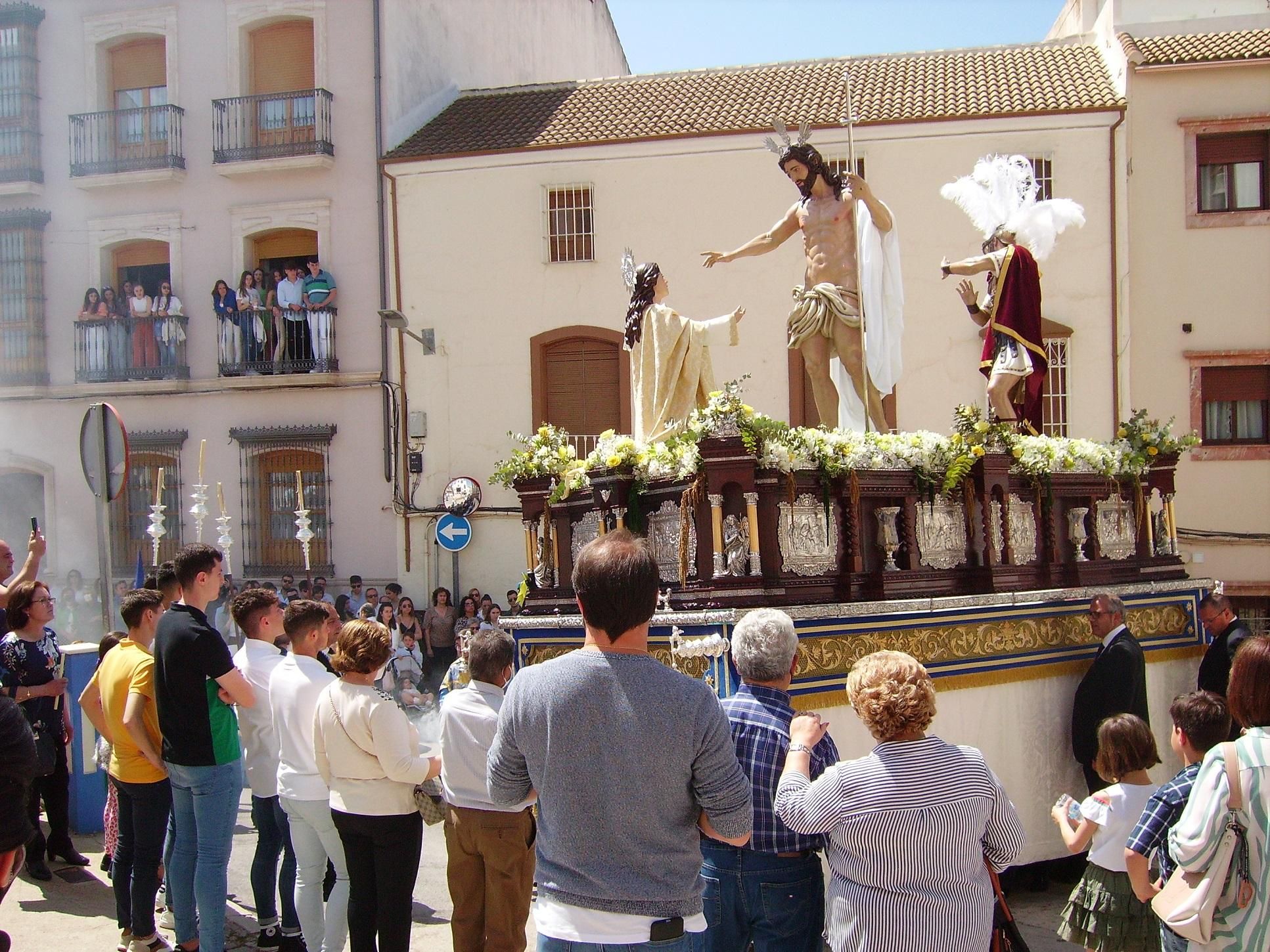 Rute. Domingo de Resurrecci�n 2022 Jes�s Resucitado en en llanete de San Pedro.jpg