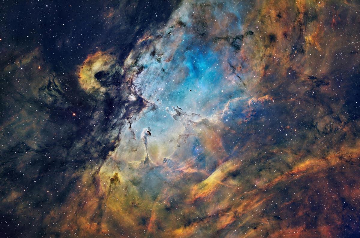Nebulosa del Águila desde el telescopio del Observatorio de cala d'Hort