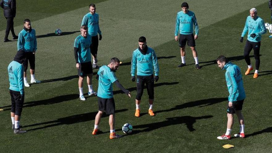 El Real Madrid llega a Turín con toda su plantilla incluido Nacho