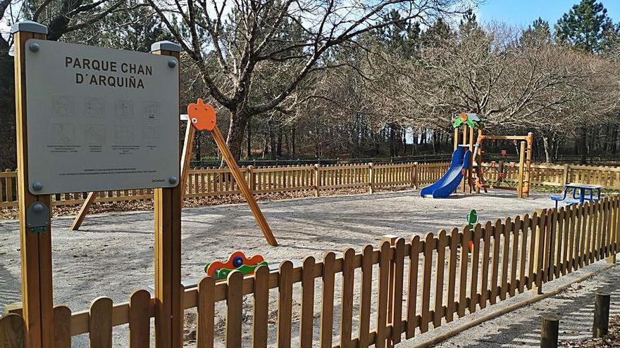 Los comuneros también instalaron un parque.   | // G. NÚÑEZ