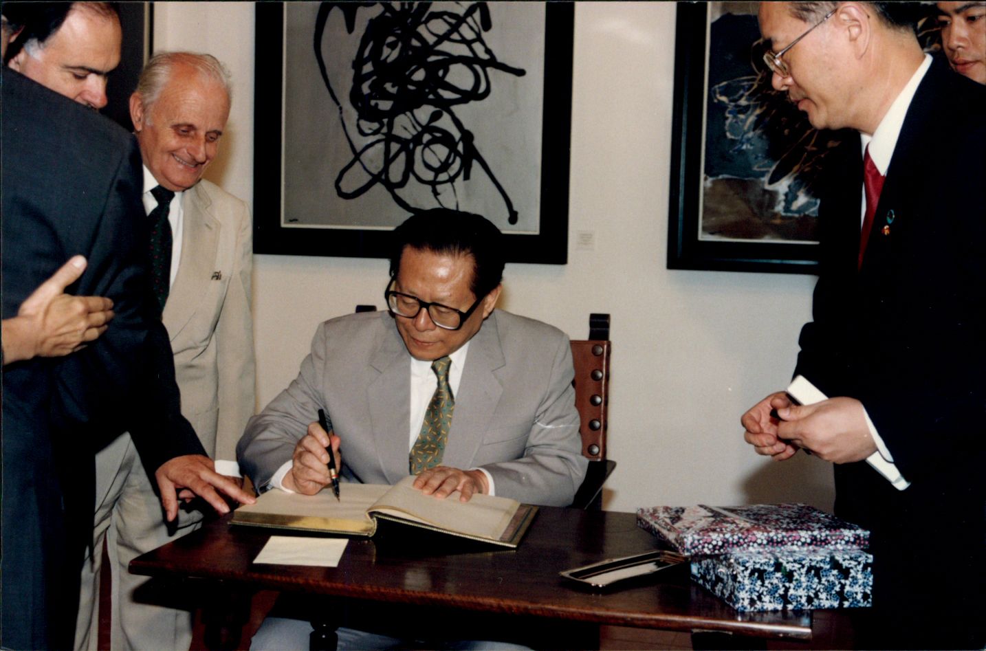 Jiang Zemin en Mallorca