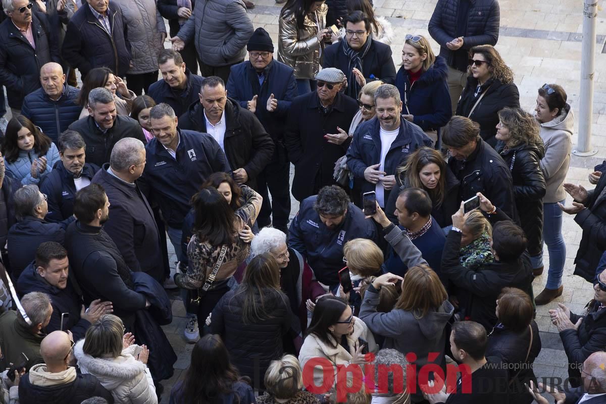 Así ha sido la visita de Isabel Díaz Ayuso a Caravaca de la Cruz