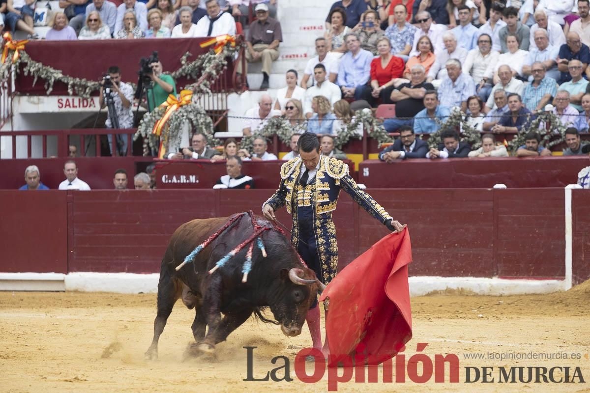 Cuarta corrida en la Feria Taurina de Murcia (Castella, Manzanares y Ureña)