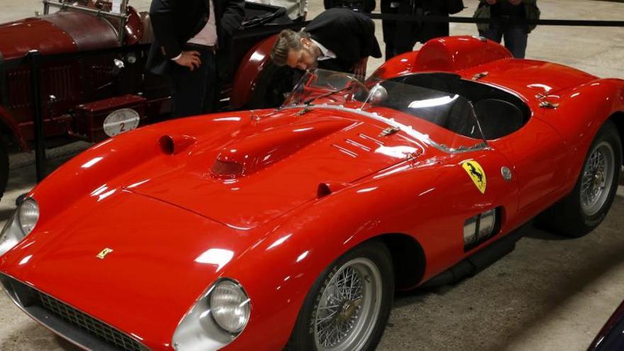 El Ferrari 335 S Scaglietti de 1957 subastado.