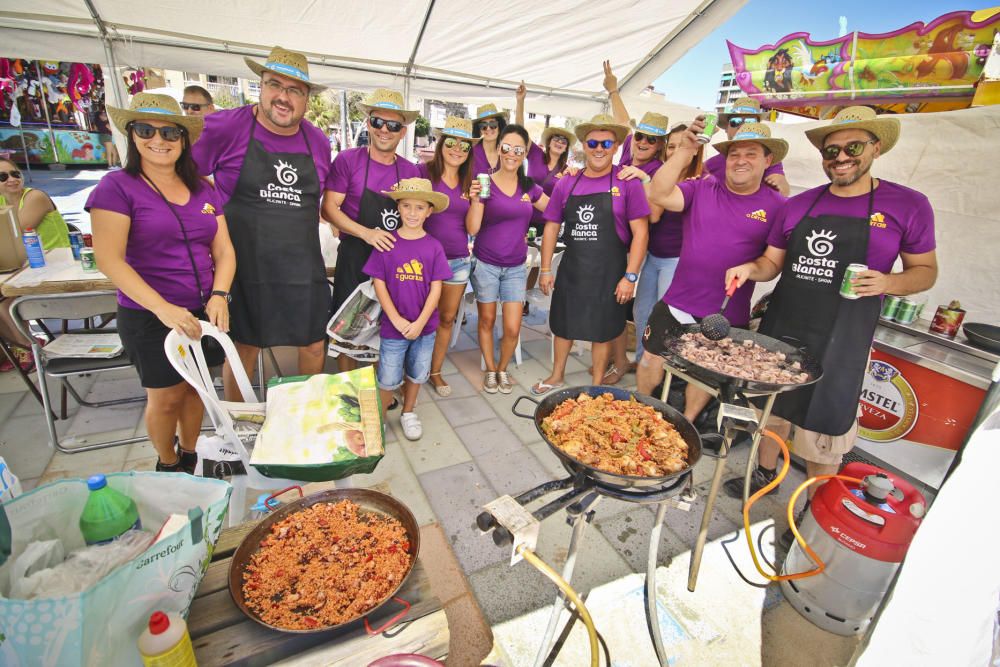 Concurso de paellas en La Mata