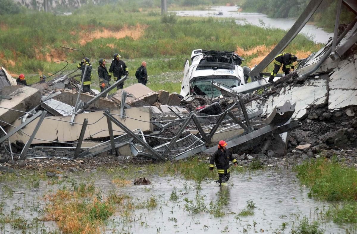 La tragedia de Génova en imágenes