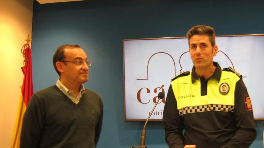 El jefe de la policía de Cáceres reconoce que no es agradable afrontar el robo de su arma