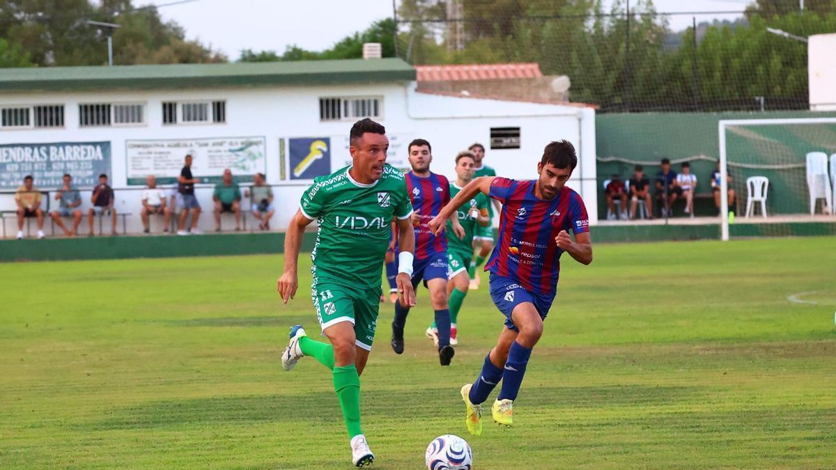 Roberto Bautista se sale en su regreso al fútbol con un doblete en tres minutos: "Quiero disfrutar unos añitos hasta que el cuerpo me deje"