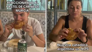 Prueban el pastel de carne típico de Murcia y lo comparan con una comida tradicional de Croacia: "Estuvimos todas de Erasmus"