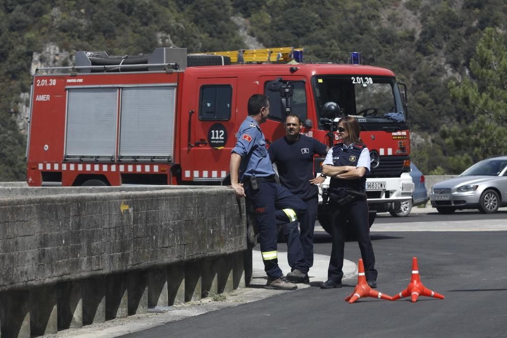 Recerca d''una parella desapareguda a Susqueda