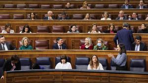 Vista general de la bancada del Congreso de los Diputados.