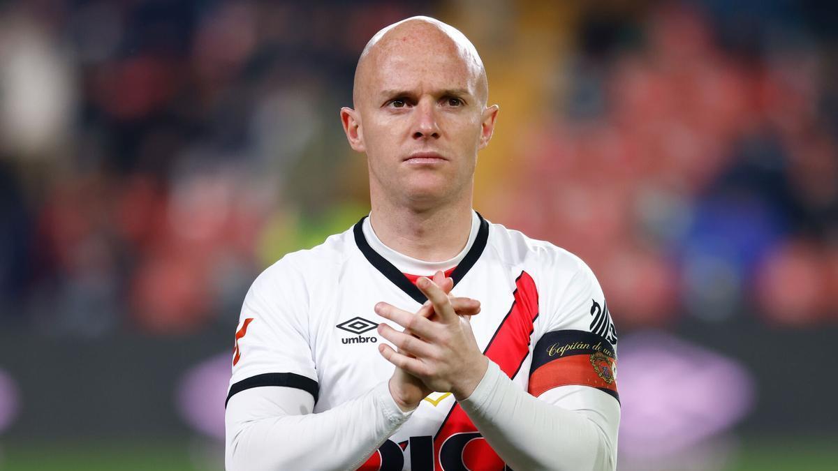 Isi Palazon, con el Rayo Vallecano