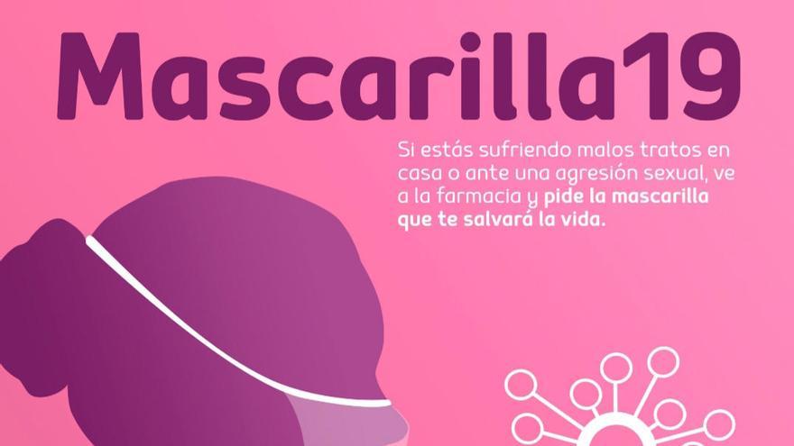 Si sufres violencia de género, pide la &#039;Mascarilla 19&#039; en cualquier farmacia