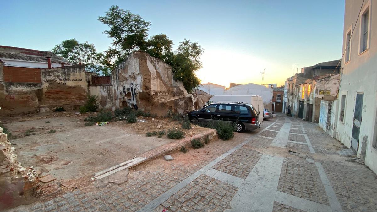 Estado actual de la calle Encarnación, en el Casco Antiguo.