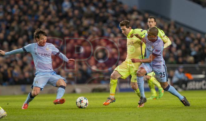 Manchester City, 1  - Barça, 2