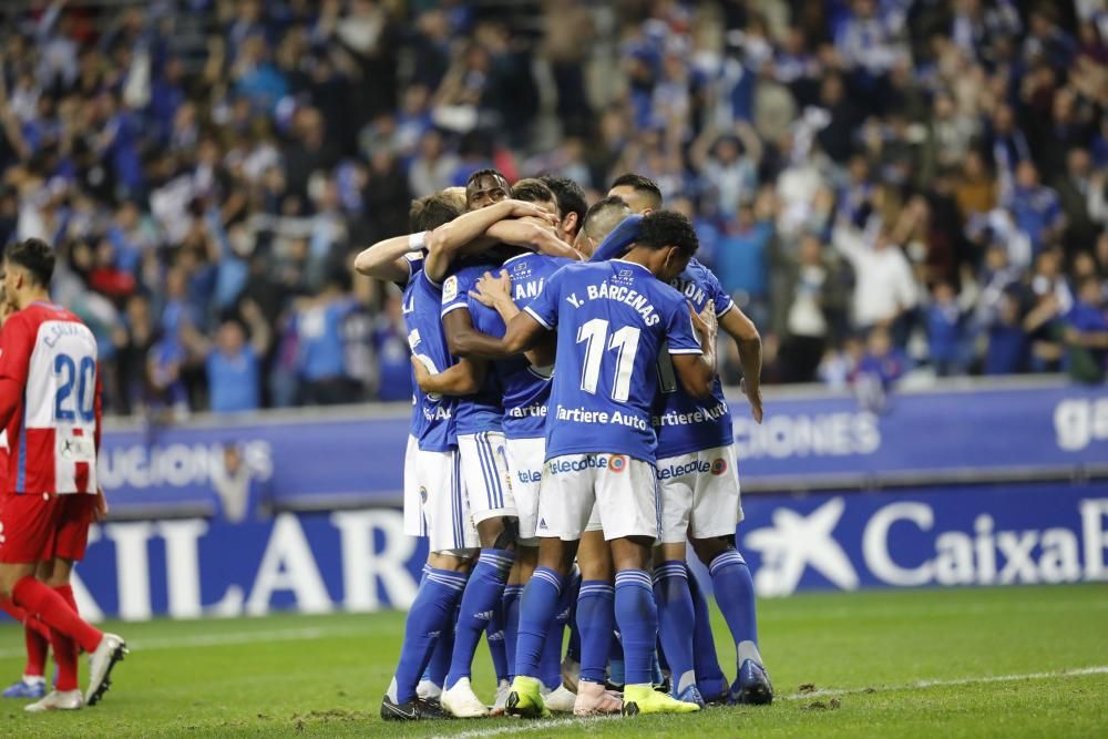 Derbi asturiano: El Real Oviedo - Sporting, en imágenes