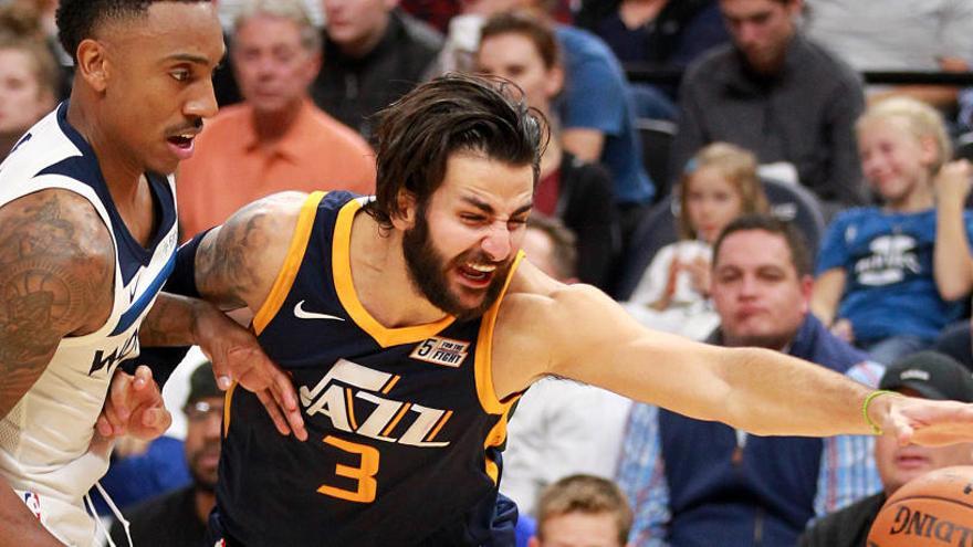 Ricky Rubio brilla con los Jazz contra su exequipo