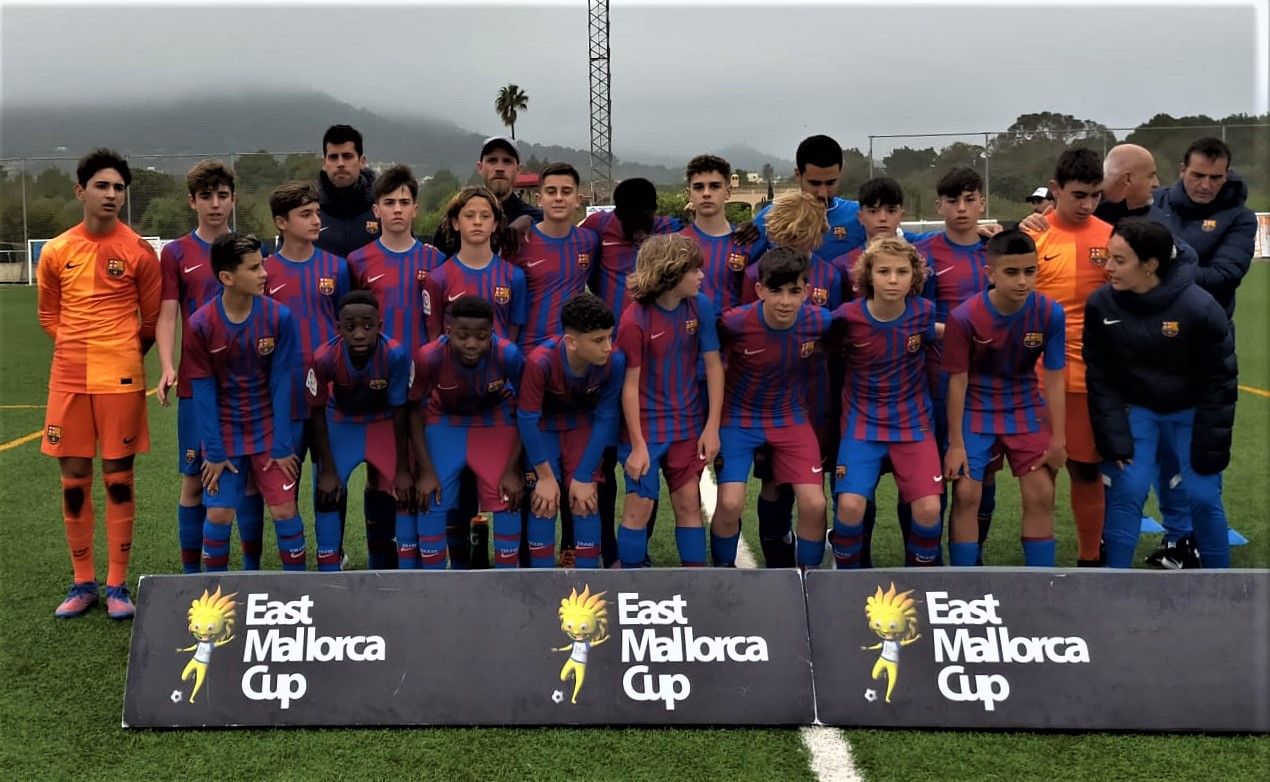 La East Mallorca Cup se inicia en Cala Millor con una goleada del Barcelona U13