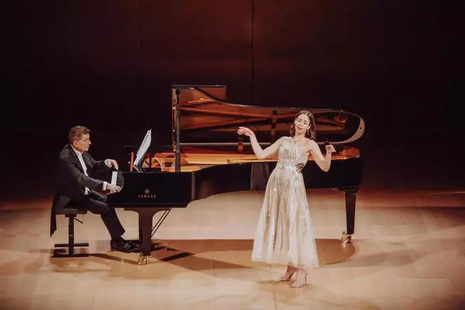 Les imatges del recital de Nadine Sierra a l’Auditori de Girona