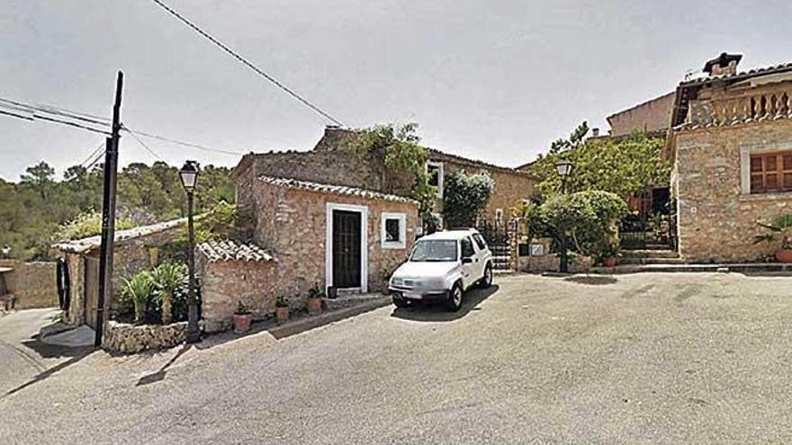 Vista parcial de ses Coves, una de las aldeas de tipología típicamente rural de Santa Eugènia.