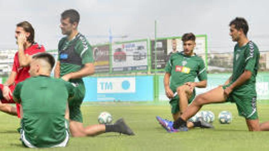 La plantilla del Elche realiza un entrenamiento de recuperación y ...