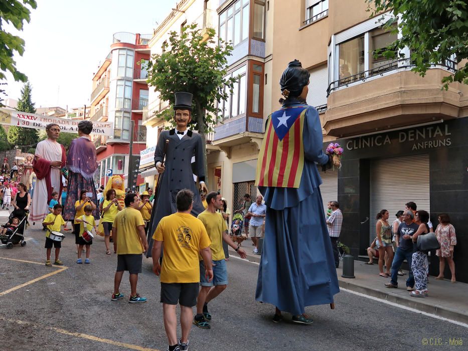 Alguns dels participants a la trobada de Moià.