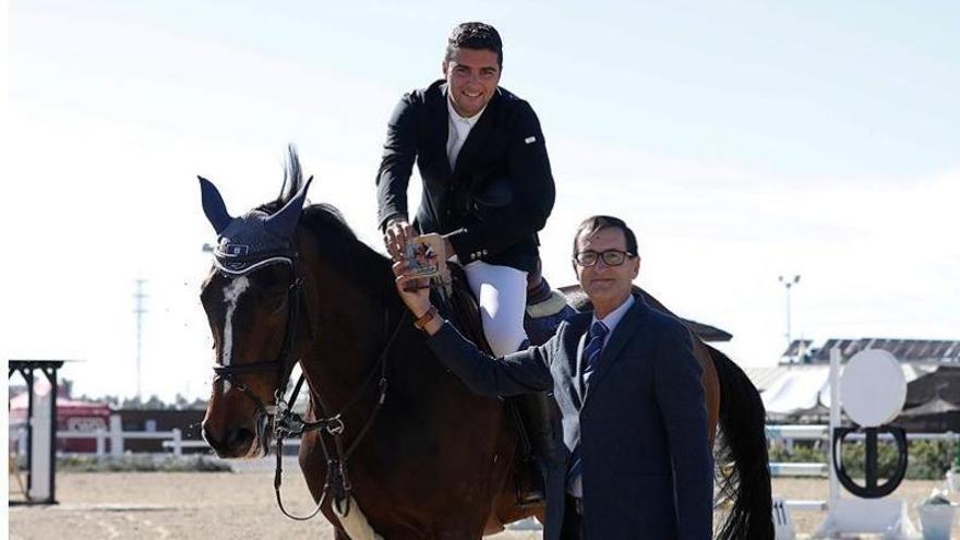 Pablo Moralejo se impone con Flamenco en el Concurso Nacional de Salto de Pineda