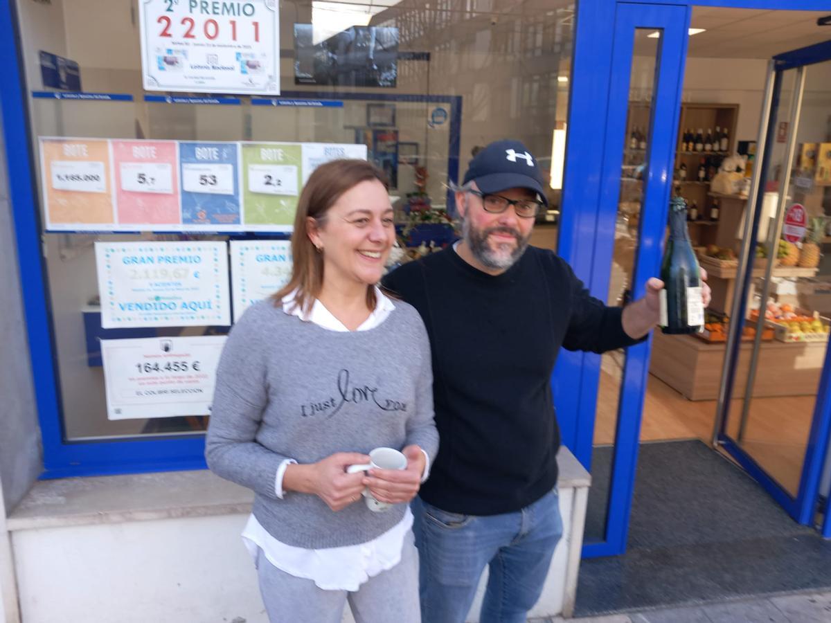 Miriam Pérez Fernández y su marido,  Jorge Noriega