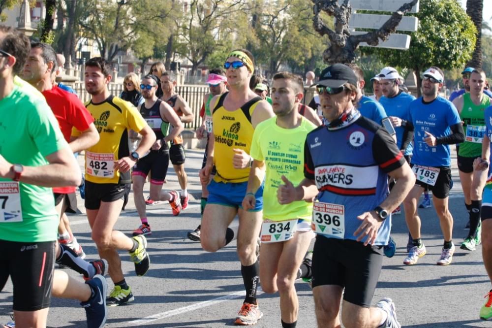Media Maratón Murcia: Paso por Puente Reina Sofía