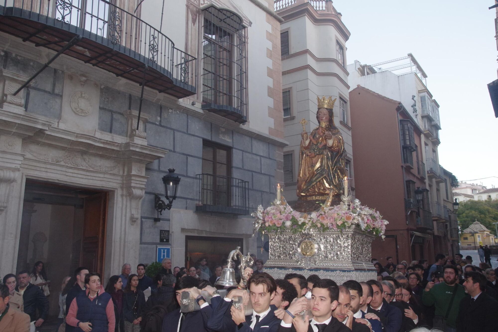 Traslado de la Virgen de la Victoria desde Santiago a los Santos Mártires