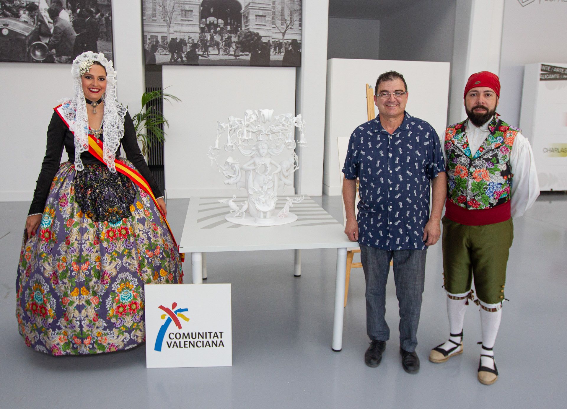 Presentación de las maquetas y bocetos de la Hogueras Especiales de 2022