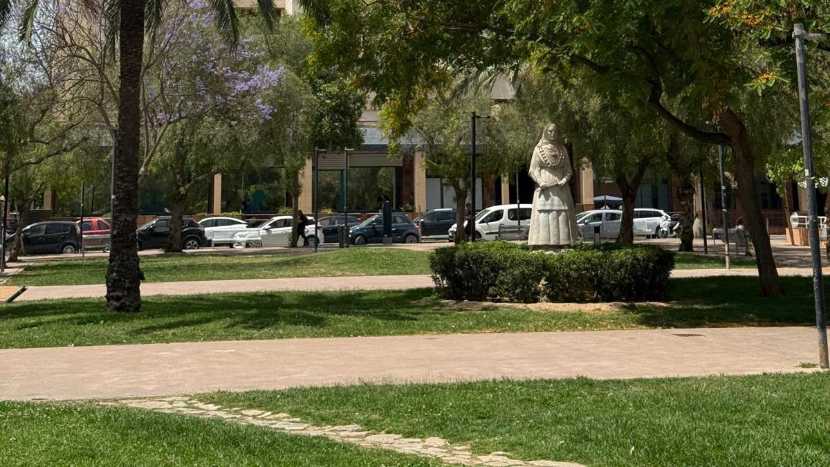 La plaza de sa Colomina en la actualidad.
