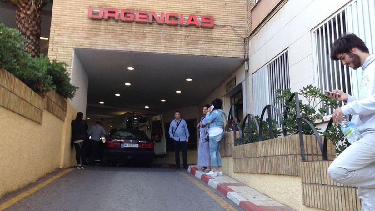 Urgencias del Hospital Regional Universitario de Málaga.