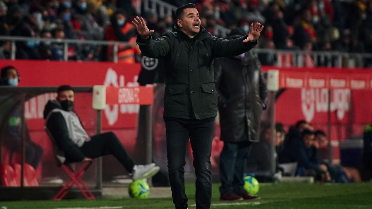 Míchel, entrenador del Girona