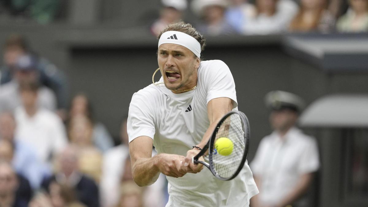 Zverev cayó ante Fritz en Wimbledon