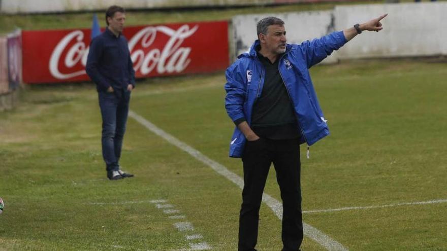 Blas García, en el primer partido del play-off ante el Gavà en Miramar.