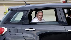 El papa Francisco en el viaje que hizo el pasado mes de septiembe a Estados Unidos.