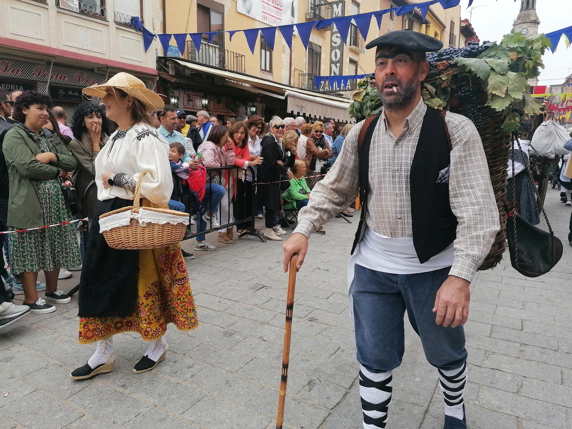 GALERÍA | Toro recrea la vendimia tradicional en el desfile de carros