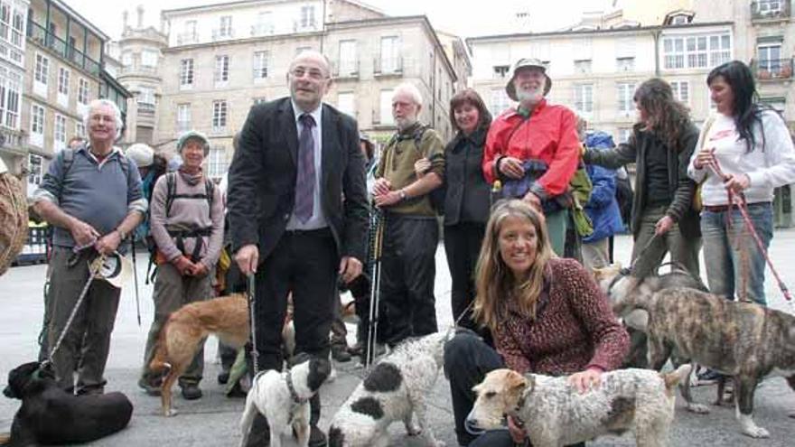 Perros peregrinos contra el maltrato animal - Faro de Vigo