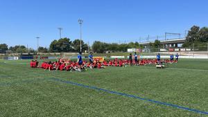 Acto de clausura del Barça Academy SPORT en Cambrils