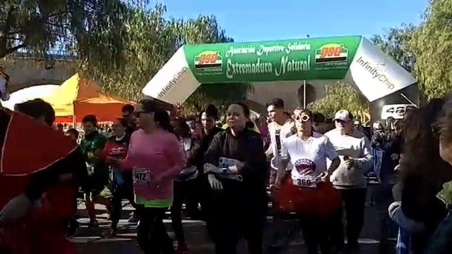 La San Silvestre de Badajoz reúne en el parque del río a más de 1.700 participantes