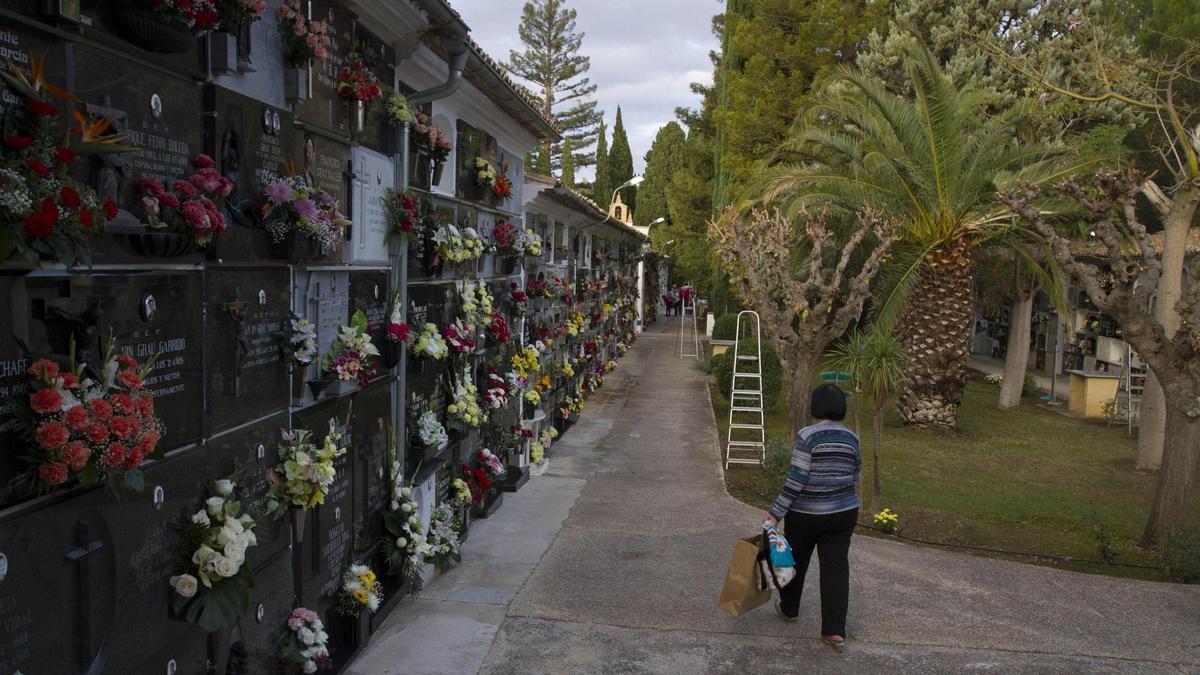 Cementerio de l'Olleria, en una imagen de archivo.