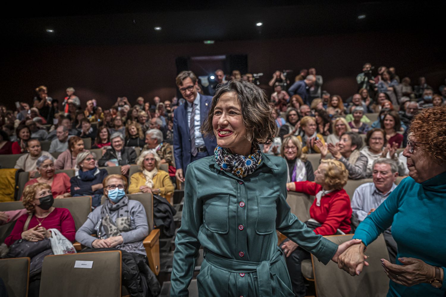 Núria Parlon apela al &quot;orgullo colomense&quot; en la presentación de su candidatura en Santa Coloma