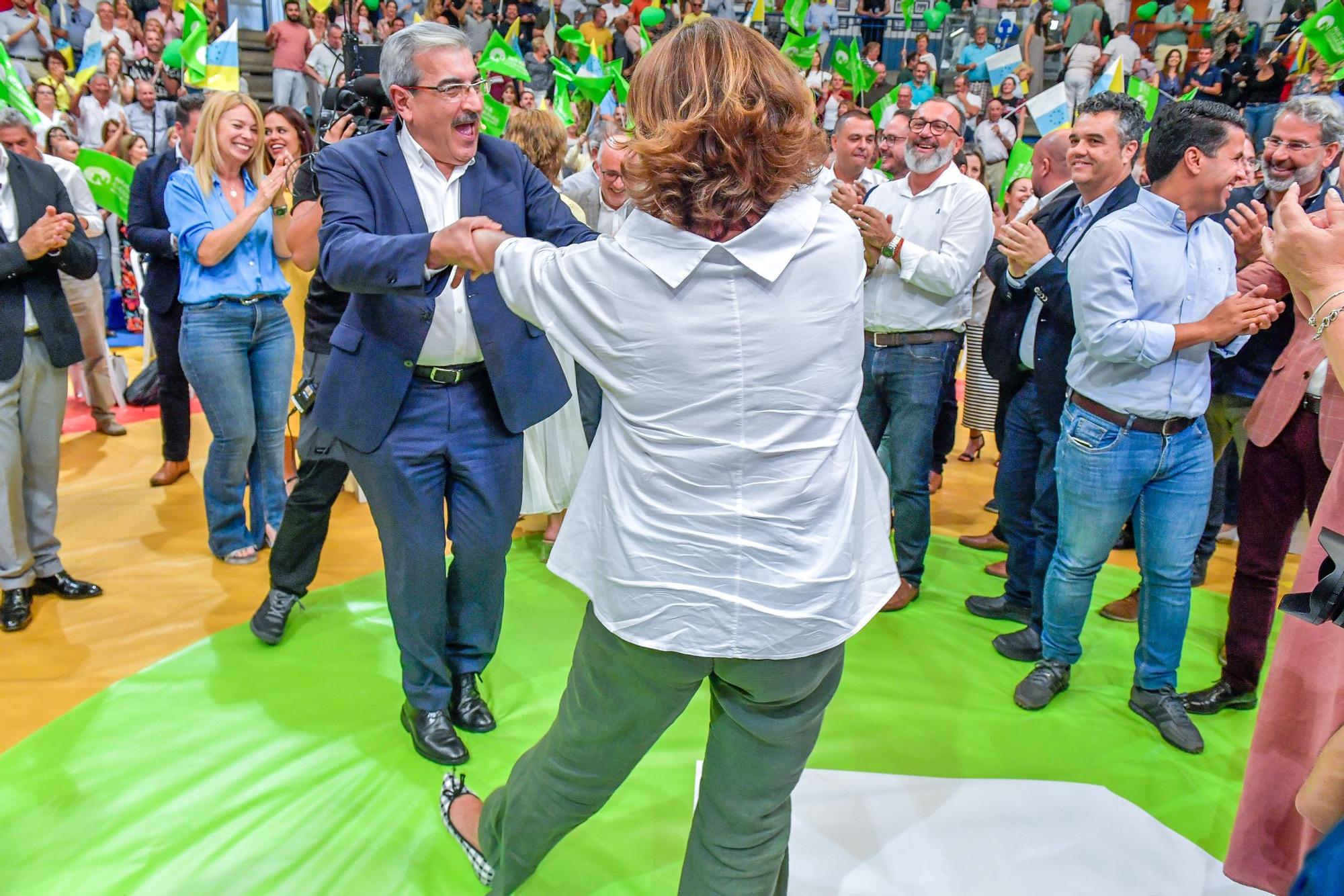 Presentación de candidaturas de Nuevas Canarias a las elecciones del 28M