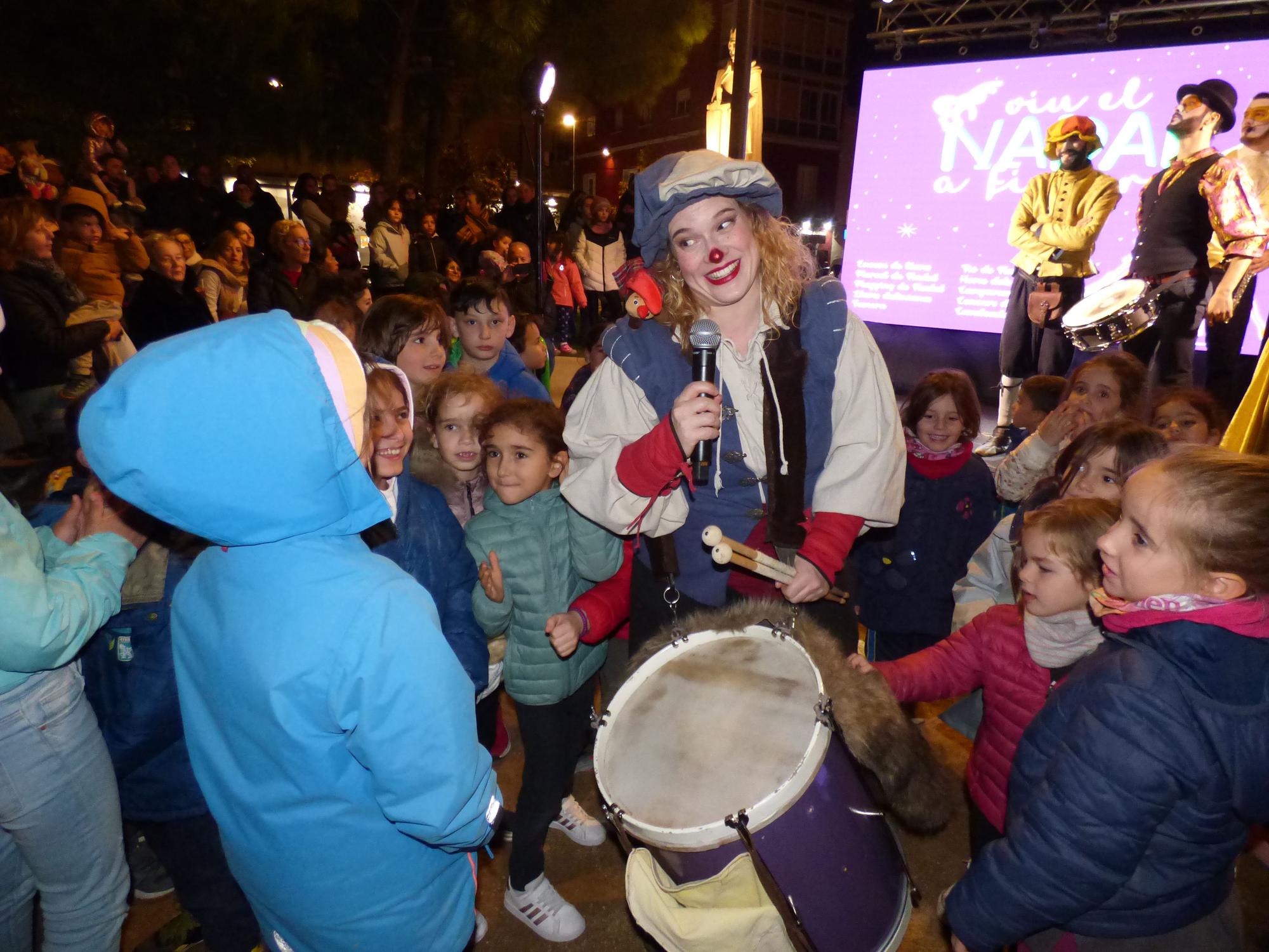 La màgia de Nadal s'encén a Figueres amb les llums dalinianes