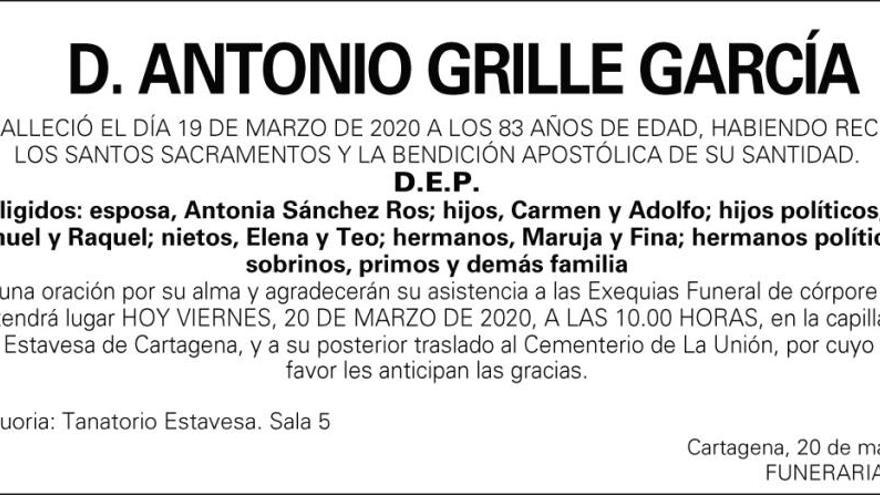 D. Antonio Grille García